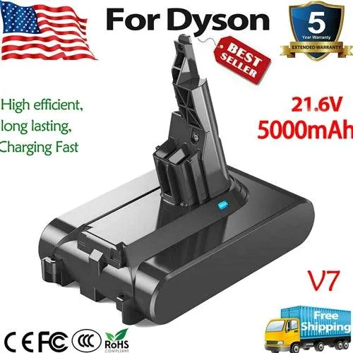 21.6V Battery For Dyson V7 SV11 Animal V7 Extra V7 Trigger - 5.0Ah - Replacement Battery USA