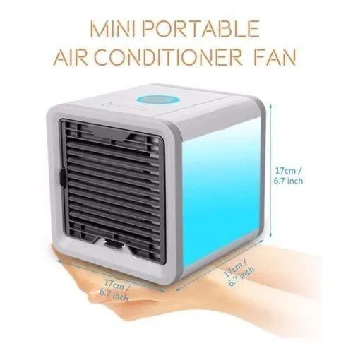 3 In 1 Conditioner Humidifier Purifier Mini Cooler Air Cooler Personal Space Cooler for Home & Office USB Air Cooler