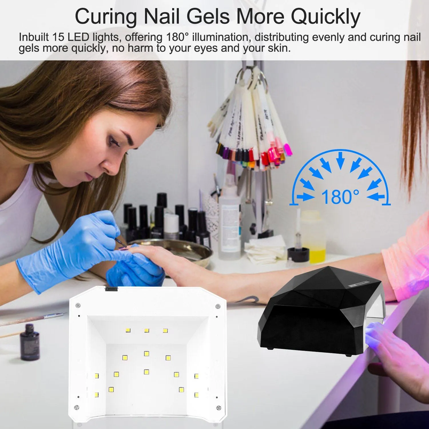 36W UV LED Lamp Nail Polish Dryer