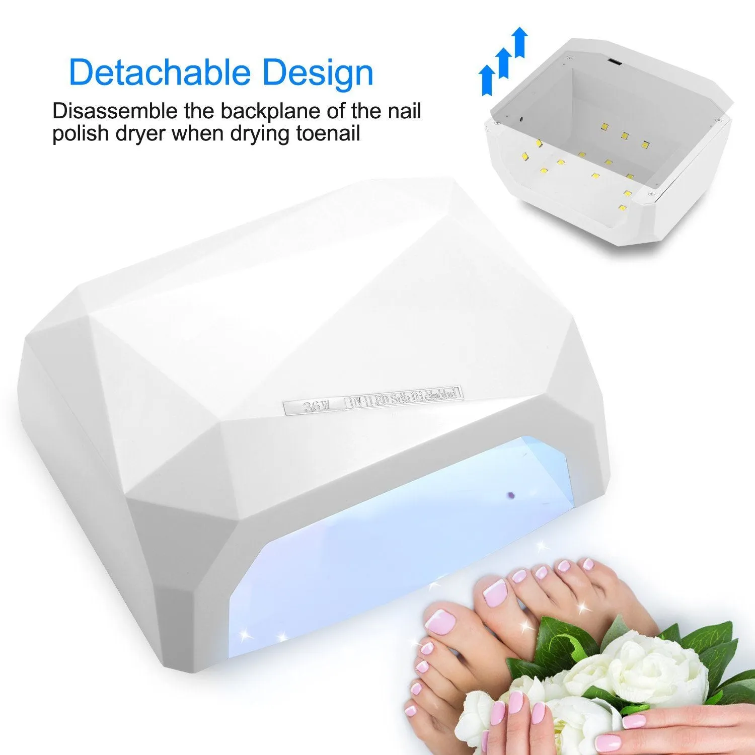 36W UV LED Lamp Nail Polish Dryer