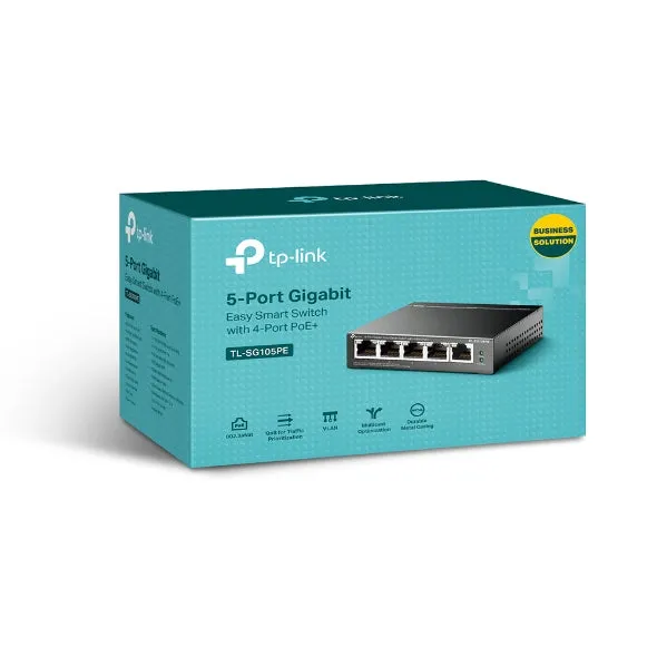 5-Port Gigabit Easy Smart Poe