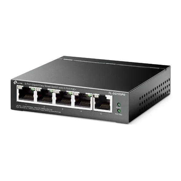 5-Port Gigabit Easy Smart Poe