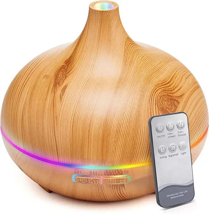 550ml Ultrasonic Aromatherapy Air Diffuser & Humidifier