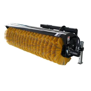 72" Skid Steer Hydraulic Rotary Angle Broom Sweeper