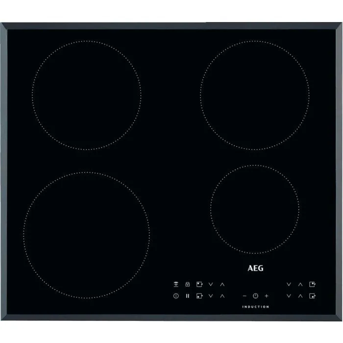 Aeg Ikb64301fb Black Built-In Zone Induction Hob 4 Zone(S)