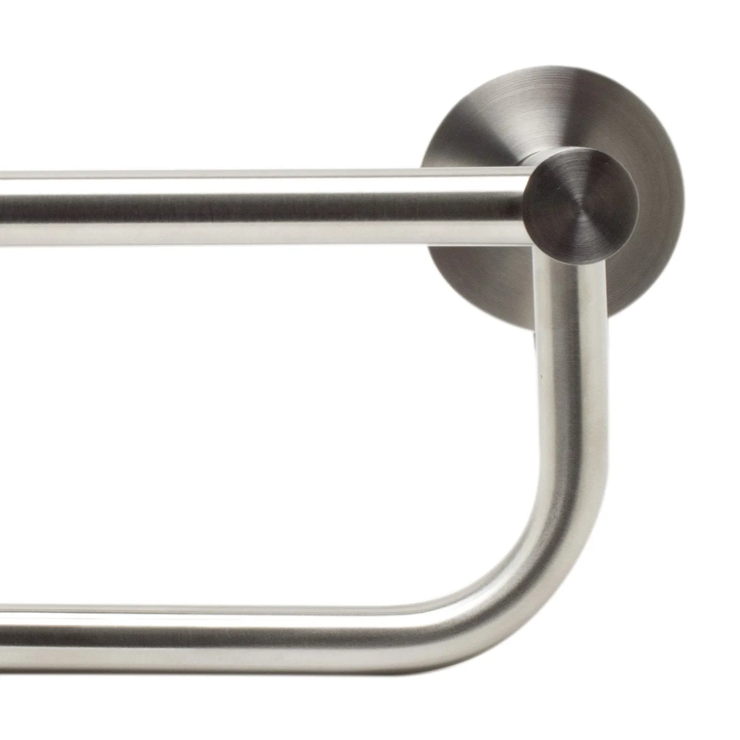 ALFI Brand AB9538-BN Brushed Nickel 26 inch Towel Bar & Shelf Bathroom Accessory