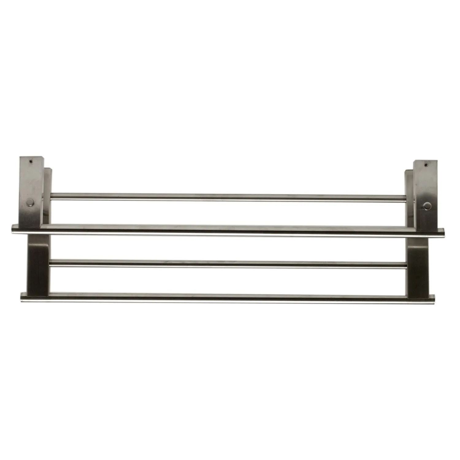 ALFI Brand AB9564-BN Brushed Nickel 26 inch Towel Bar & Shelf Bathroom Accessory