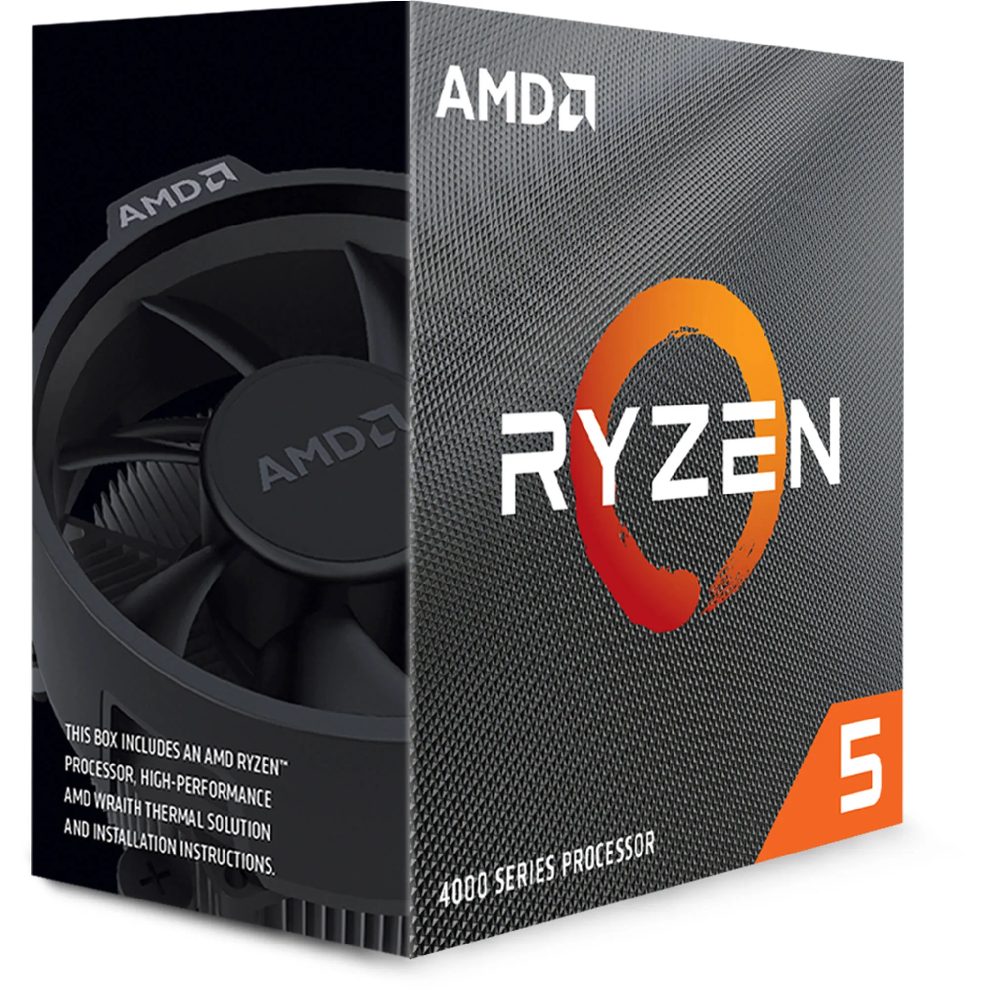 Amd Ryzen 5 4500 - 3.6 Ghz - 6-Core - 12 Threads - 8 Mb Cache - Socket Am4 - Box