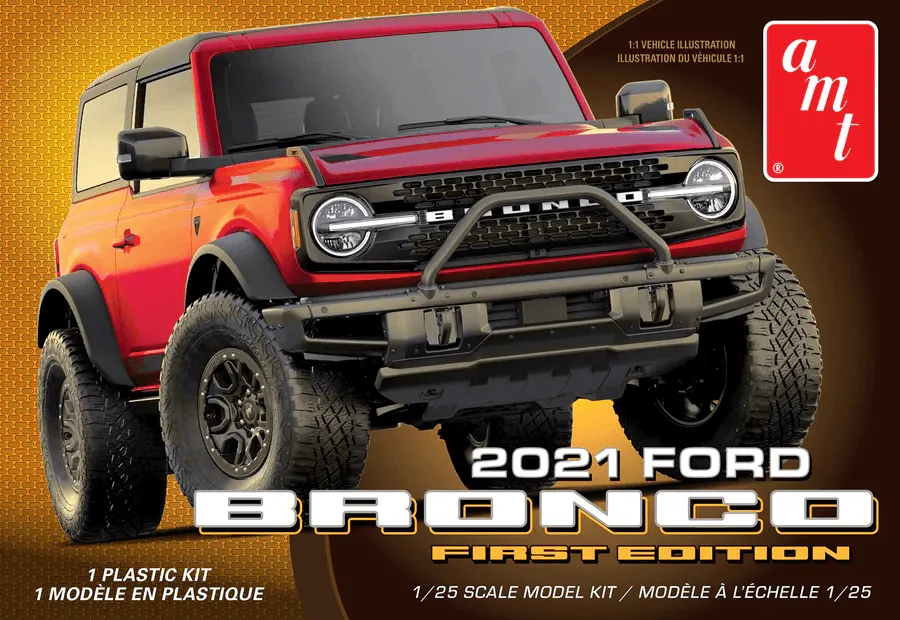 AMT 2021 Ford Bronco First Edition 1/25 Model Kit