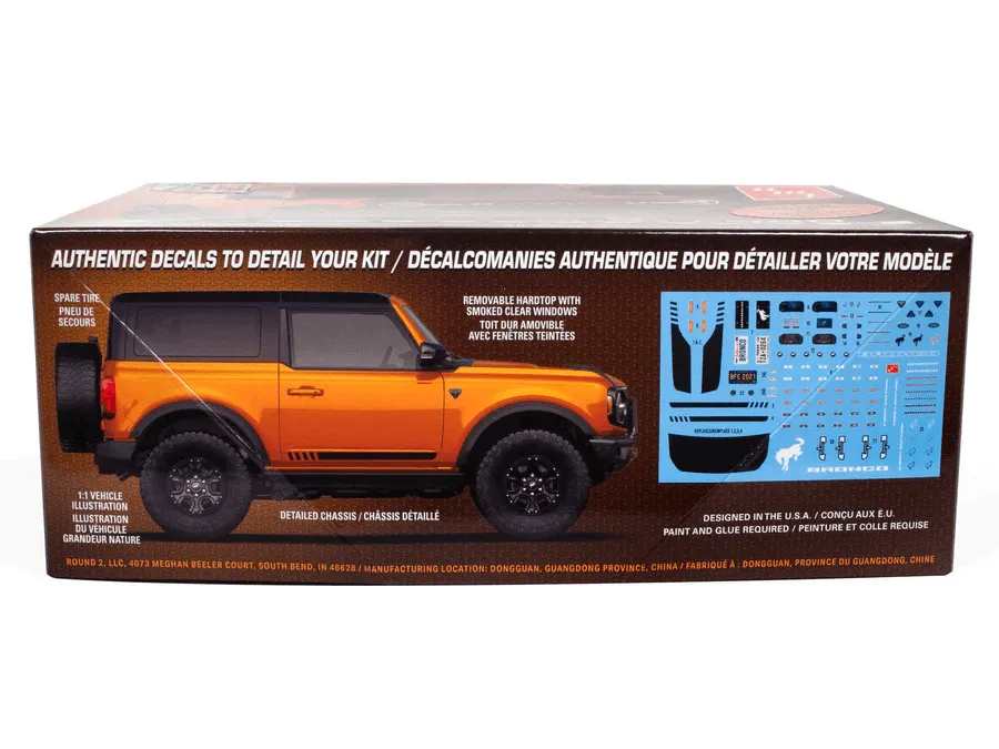 AMT 2021 Ford Bronco First Edition 1/25 Model Kit