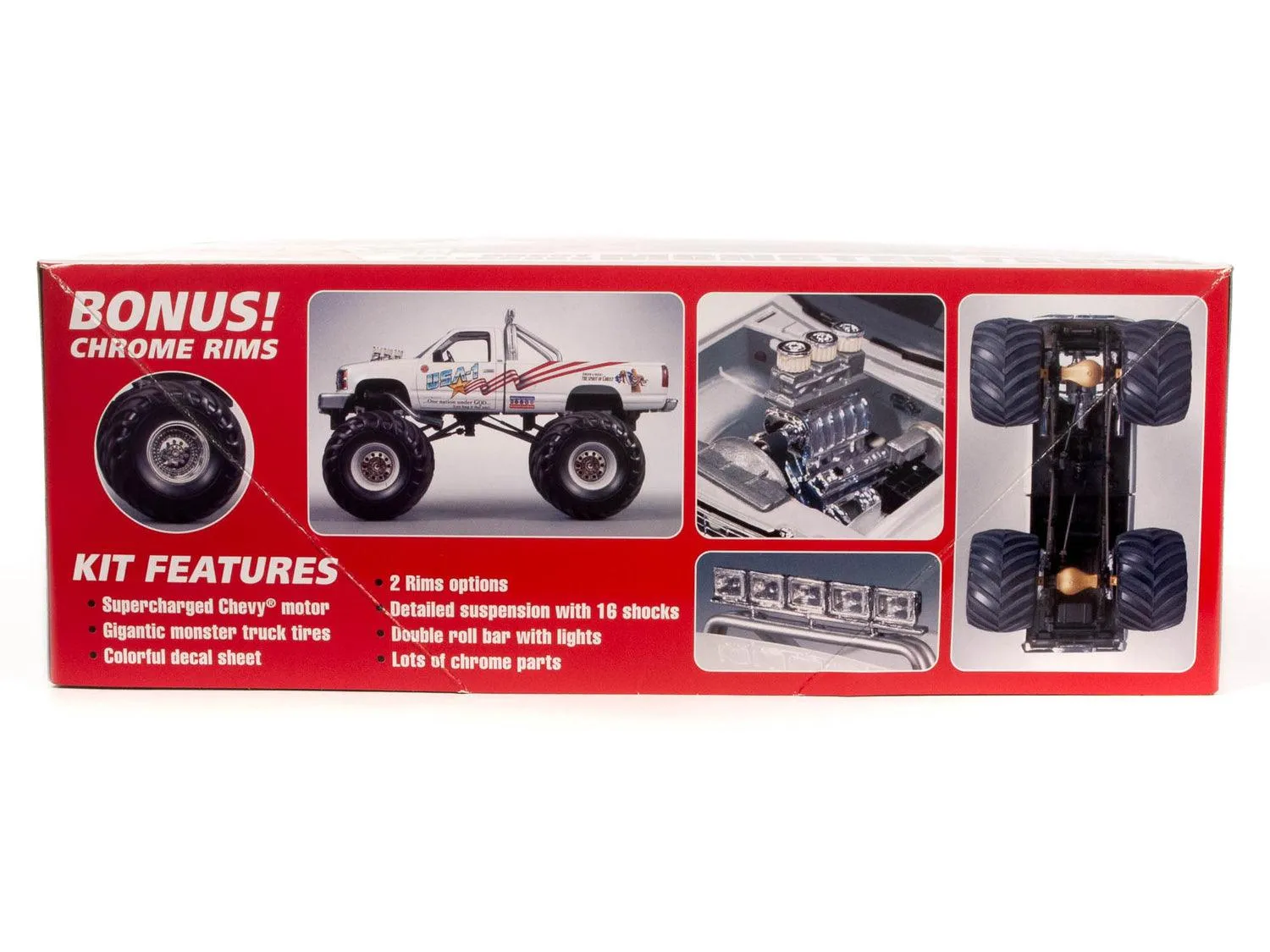 AMT USA-1 Chevy Silverado Monster Truck 1/25 Model Kit