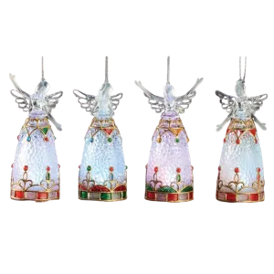 Angel Lamp Orn. 4/set