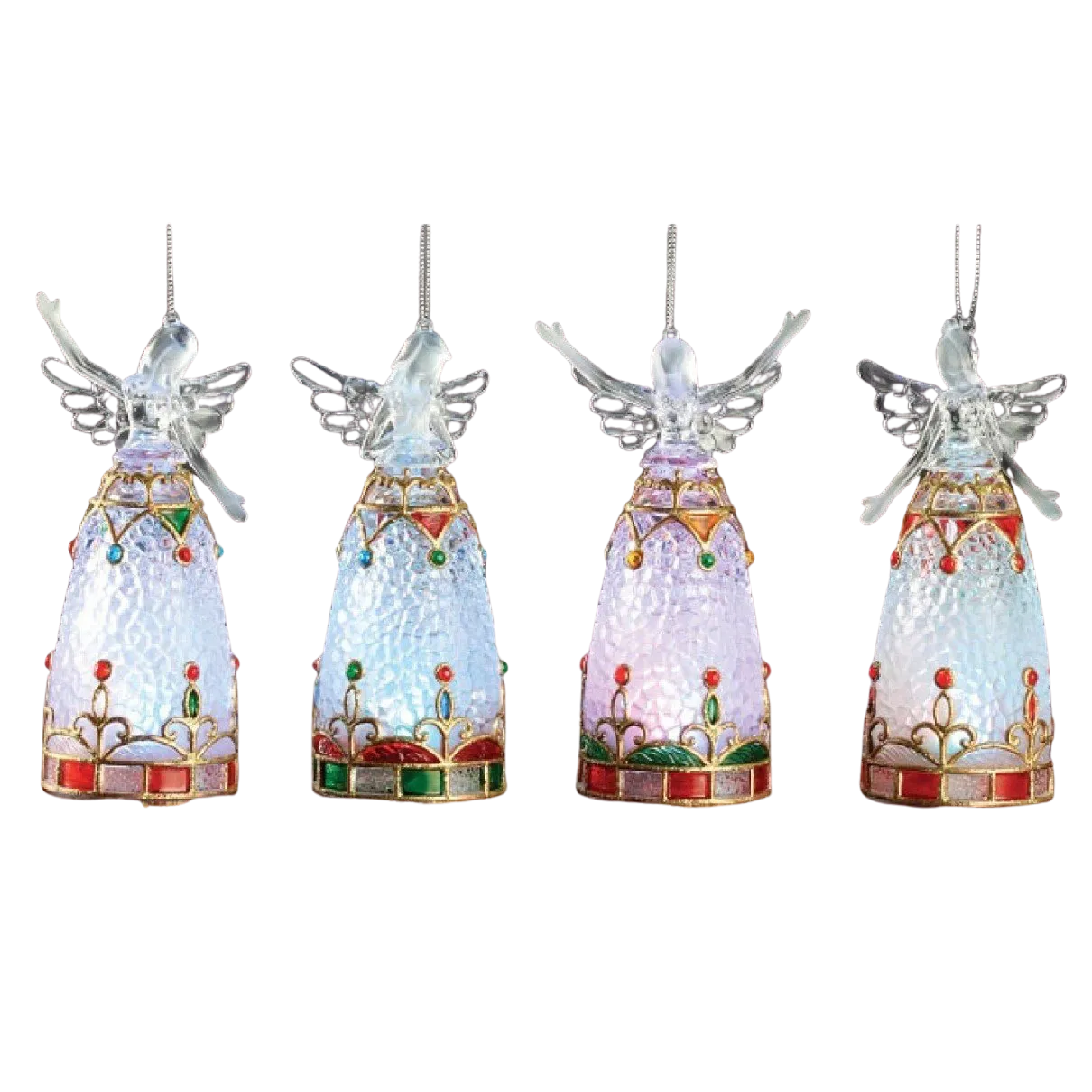 Angel Lamp Orn. 4/set