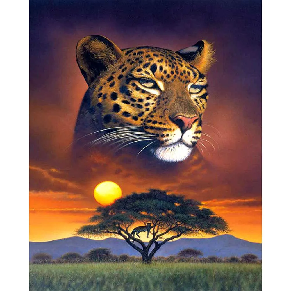 Animal Full Drill 5D DIY Diamond Painting - 40x50CM