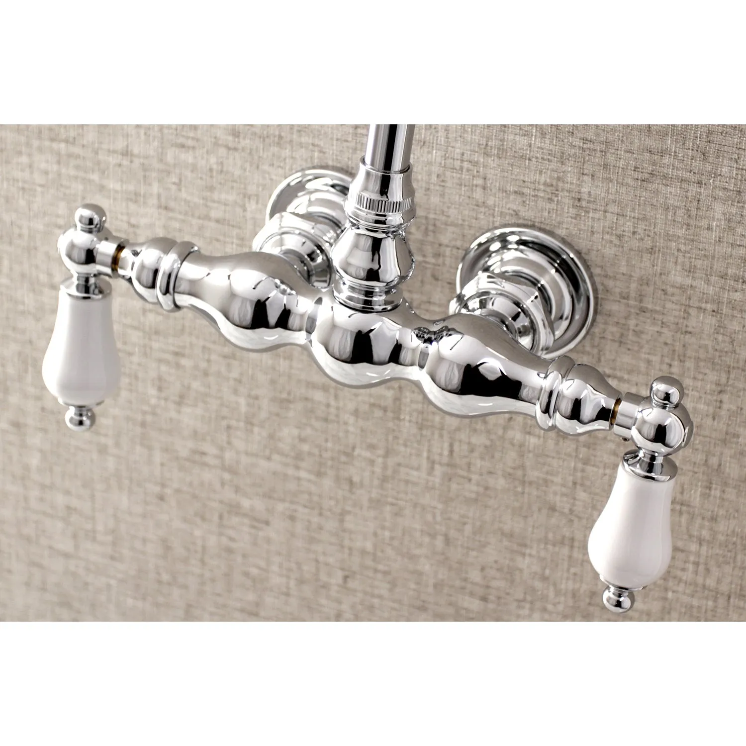 Aqua Vintage 3-3/8 Inch Wall Mount Tub Faucet