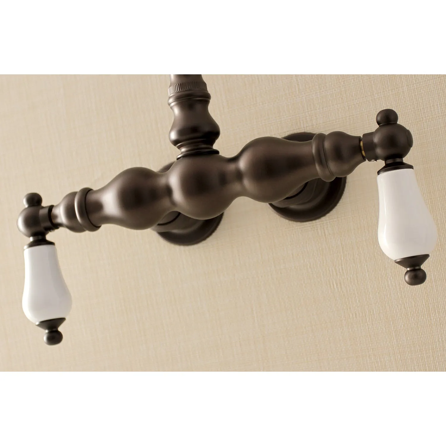 Aqua Vintage 3-3/8 Inch Wall Mount Tub Faucet