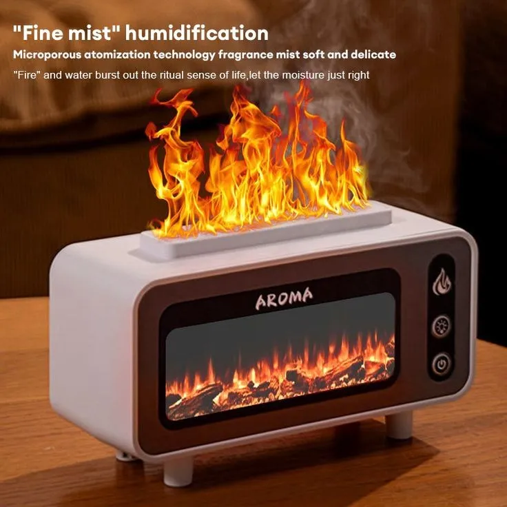 AROMA FIREPLACE AIR HUMIDIFIER