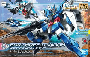 Bandai 001 Earthree Gundam HGBD 1/144 Model Kit