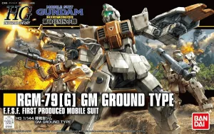 Bandai 202 RGM-79 GM Ground Type HGUC 1/144 Model Kit