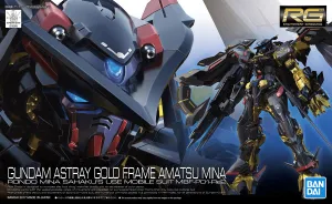 Bandai 24 Gundam Astray Gold Frame Amatsu Mina RG 1/144 Model Kit