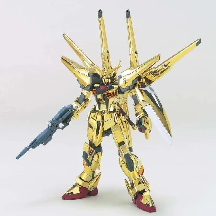 Bandai 38 Gold Shiranui Akatsuki Gundam Seed Destiny HG 1/144 Model Kit