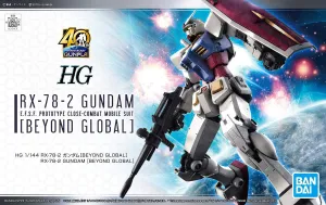 Bandai RX-78-2 Gundam Beyond Global HG 1/144 Model Kit