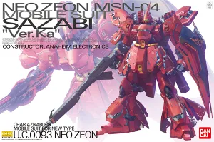 Bandai Sazabi Ver. Ka MG 1/100 Model Kit