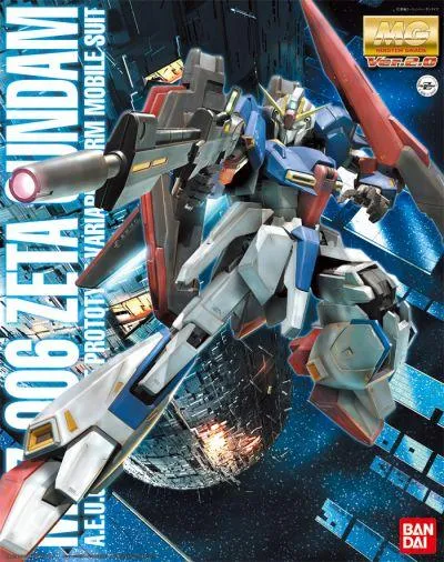 Bandai Zeta Gundam Ver. 2.0 MG 1/100 Model Kit