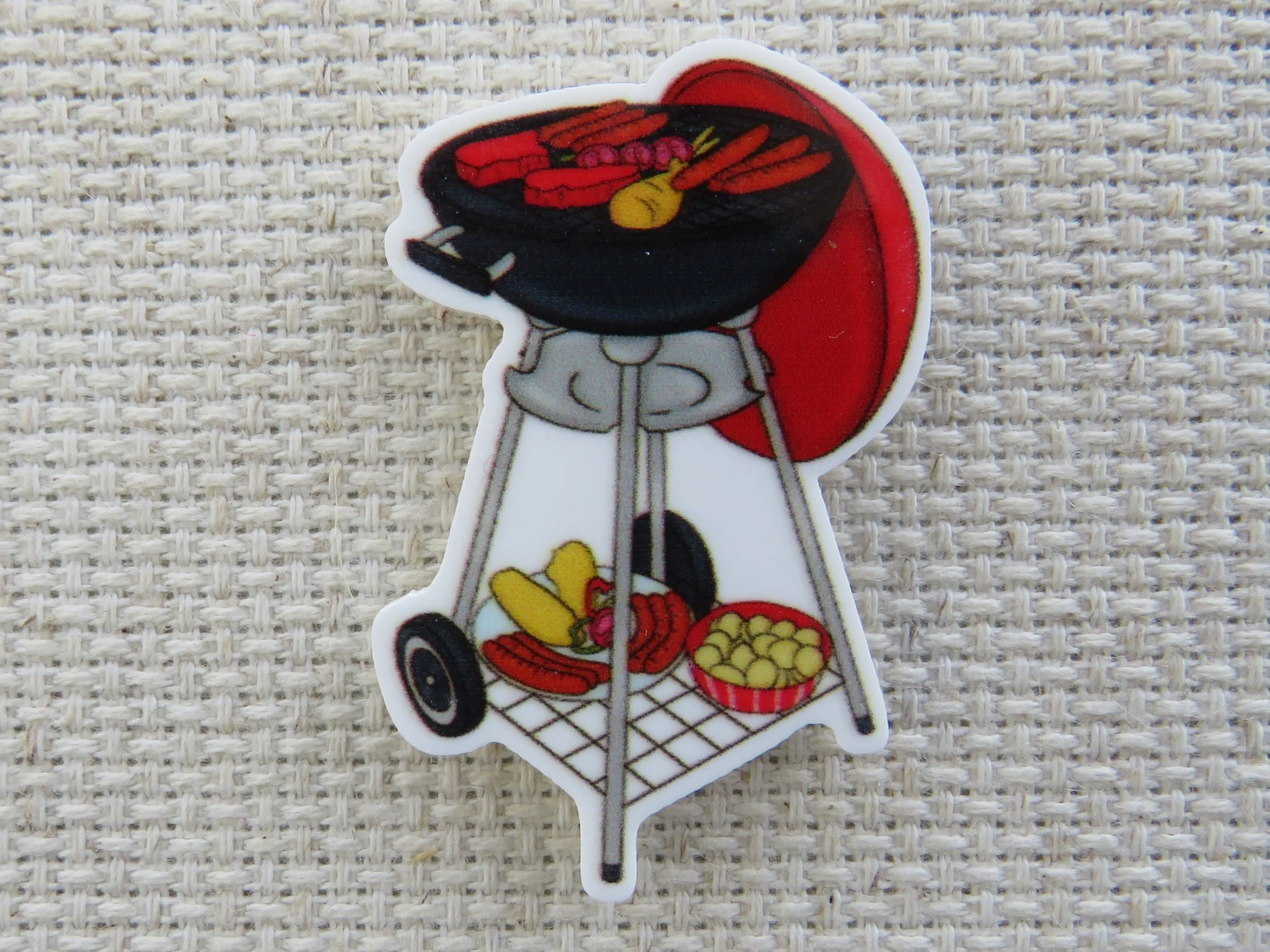 BBQ Time Needle Minder, Cover Minder, Magnet LAST ONE!