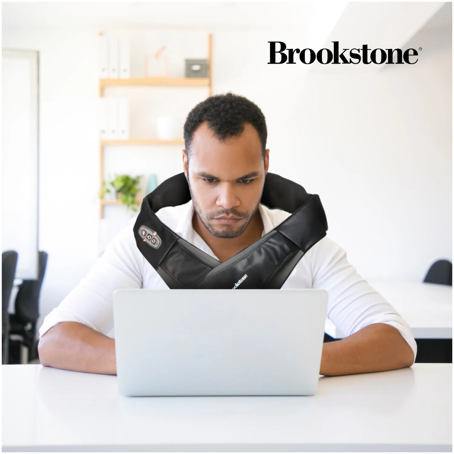 Brookstone x Christian McCaffrey - Shiatsu Neck & Shoulder Massager