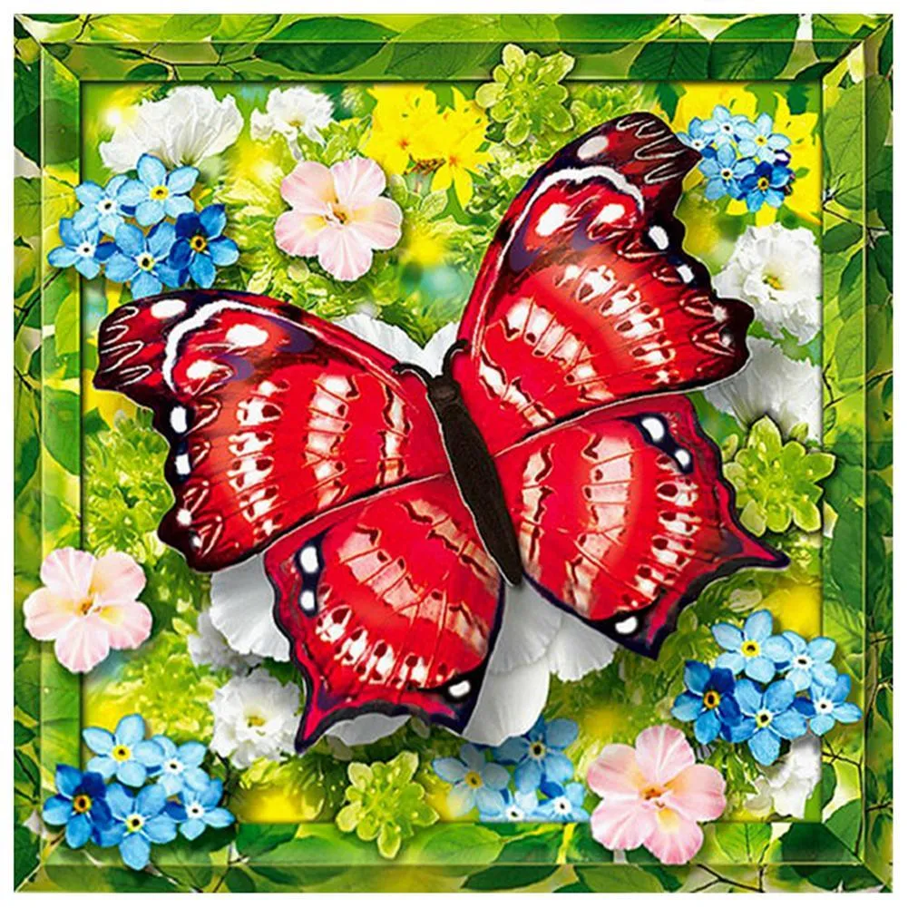 Butterflyation - Full Diamond Painting - 30x30cm