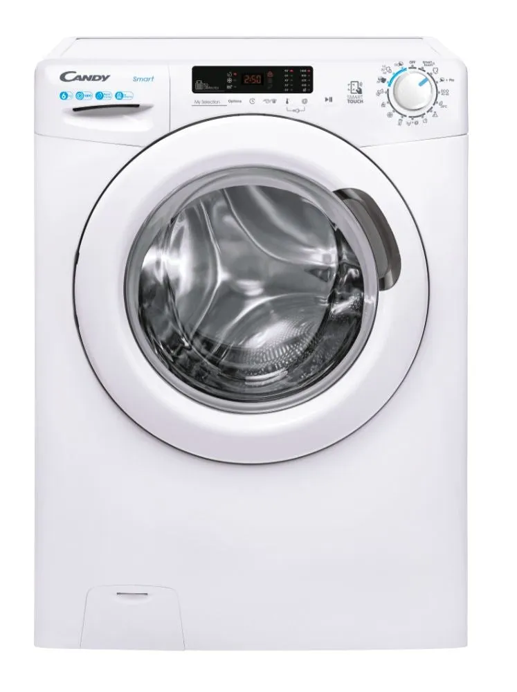 Candy Smart Cs4 1062De/2-S Washing Machine Front-Load 6 Kg 1000 Rpm White