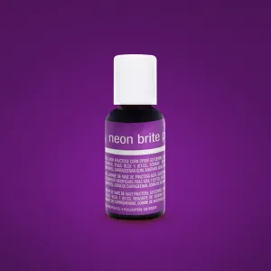 Chefmaster Gel Neon Purple 0.70oz