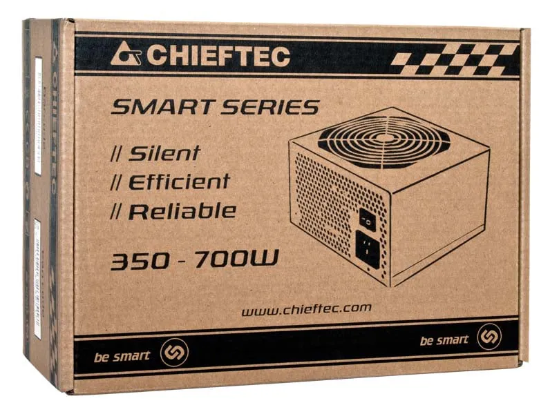 Chieftec Smart Gps-400A8 Power Supply Unit 400 W 20 4 Pin Atx Atx Black