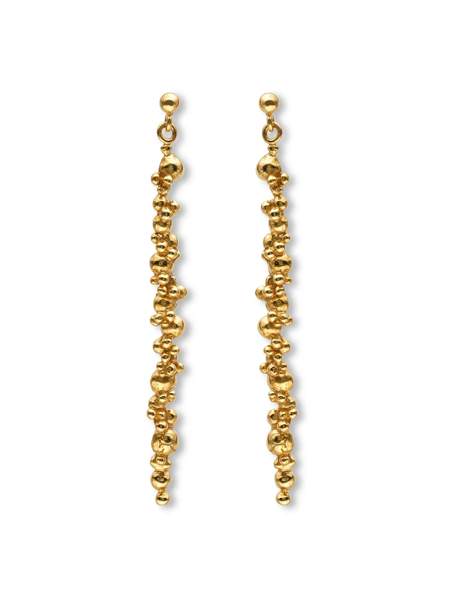 Céleste Deux Earrings Gold