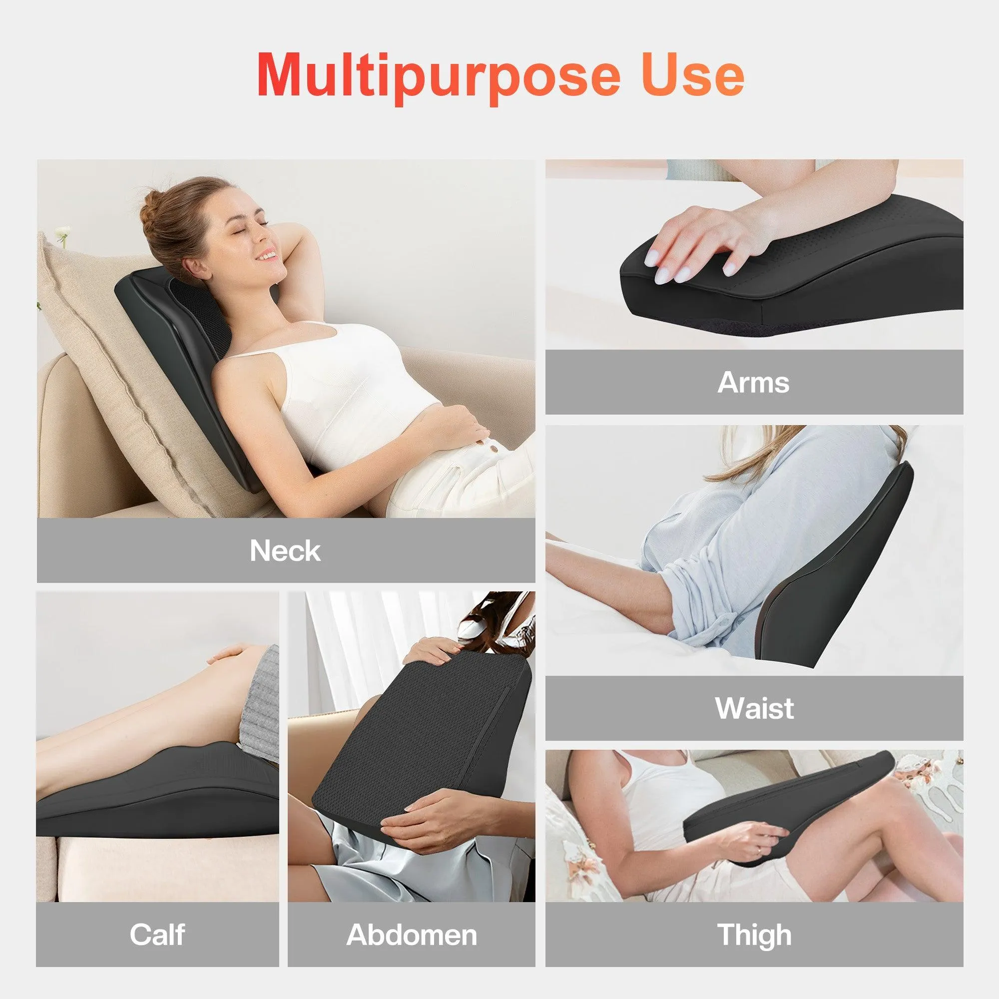 COMFIER Back Neck Massager for Back Neck Pain Relief --CF-1228