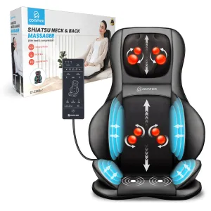 Comfier Neck & Back Massager with Air Compress & Shiatsu (Colored packaging)-CF-2309A-2