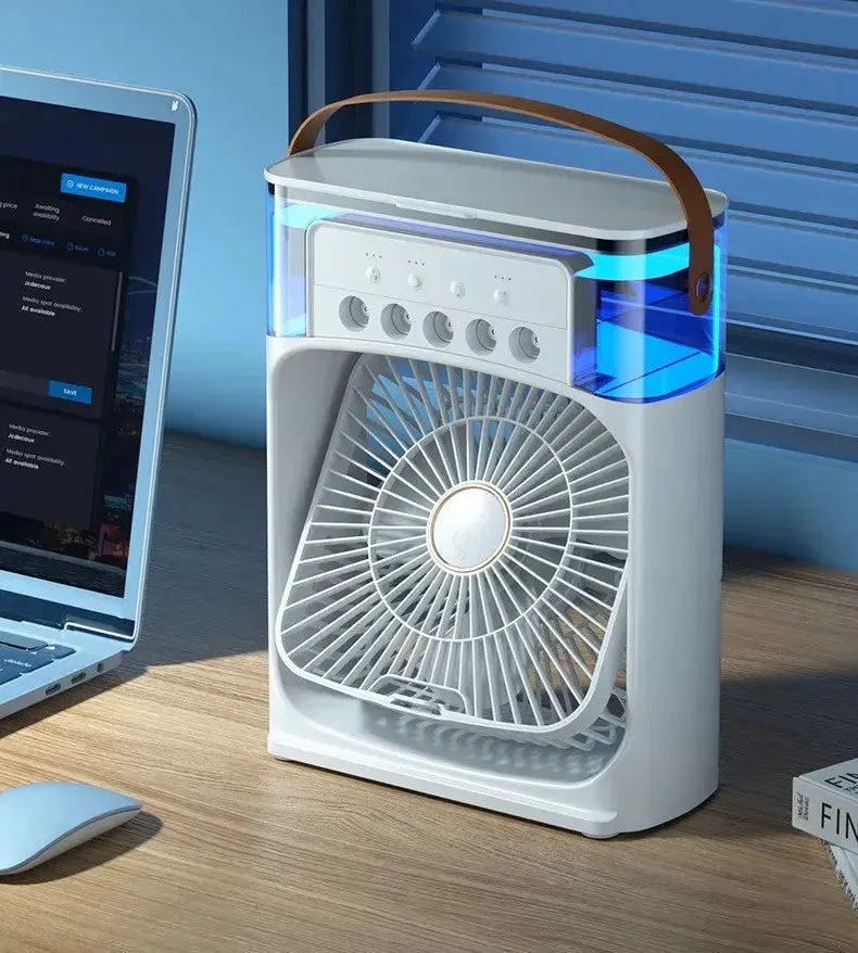 Compact Air Cooling & Humidifier