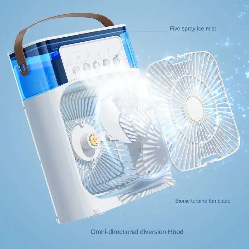 Compact Air Cooling & Humidifier