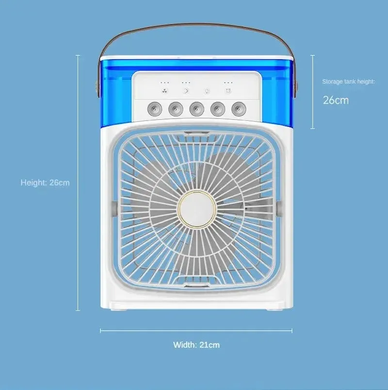 Compact Air Cooling & Humidifier