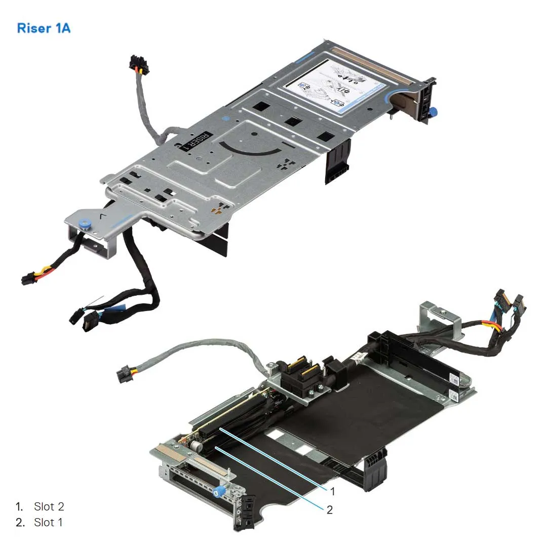 Dell PowerEdge Riser Config 2 R1A R2A R3