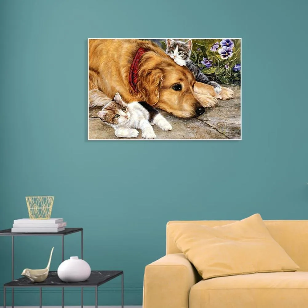 DogSets  - Full Diamond Painting - 40x30cm