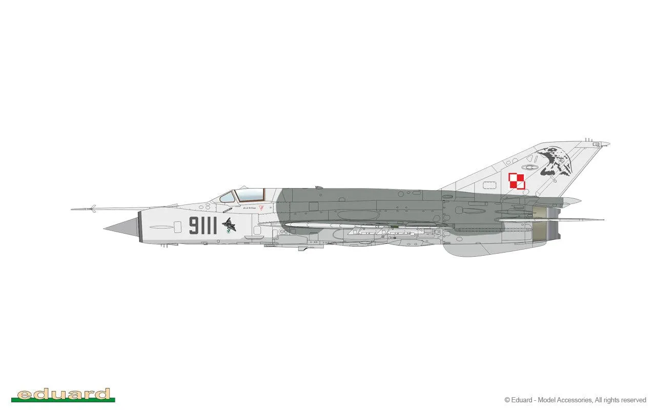 Eduard 70142 MiG-21MF Fighter Bomber ProfiPACK 1/72 Model Kit