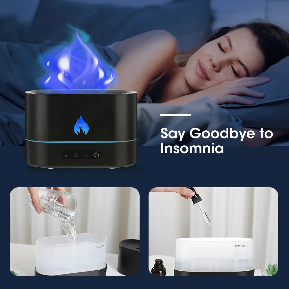 Fire Effect Aroma Humidifier