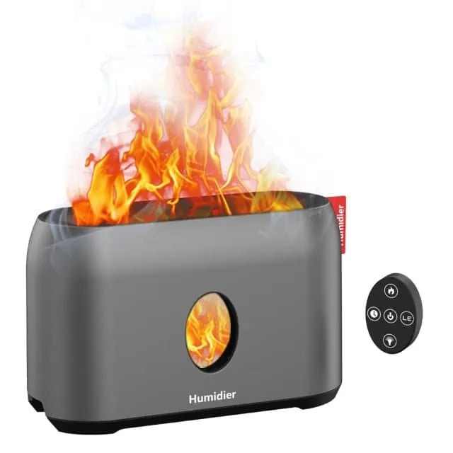 Flame Mist Humidifier with Remote Control (200ml)