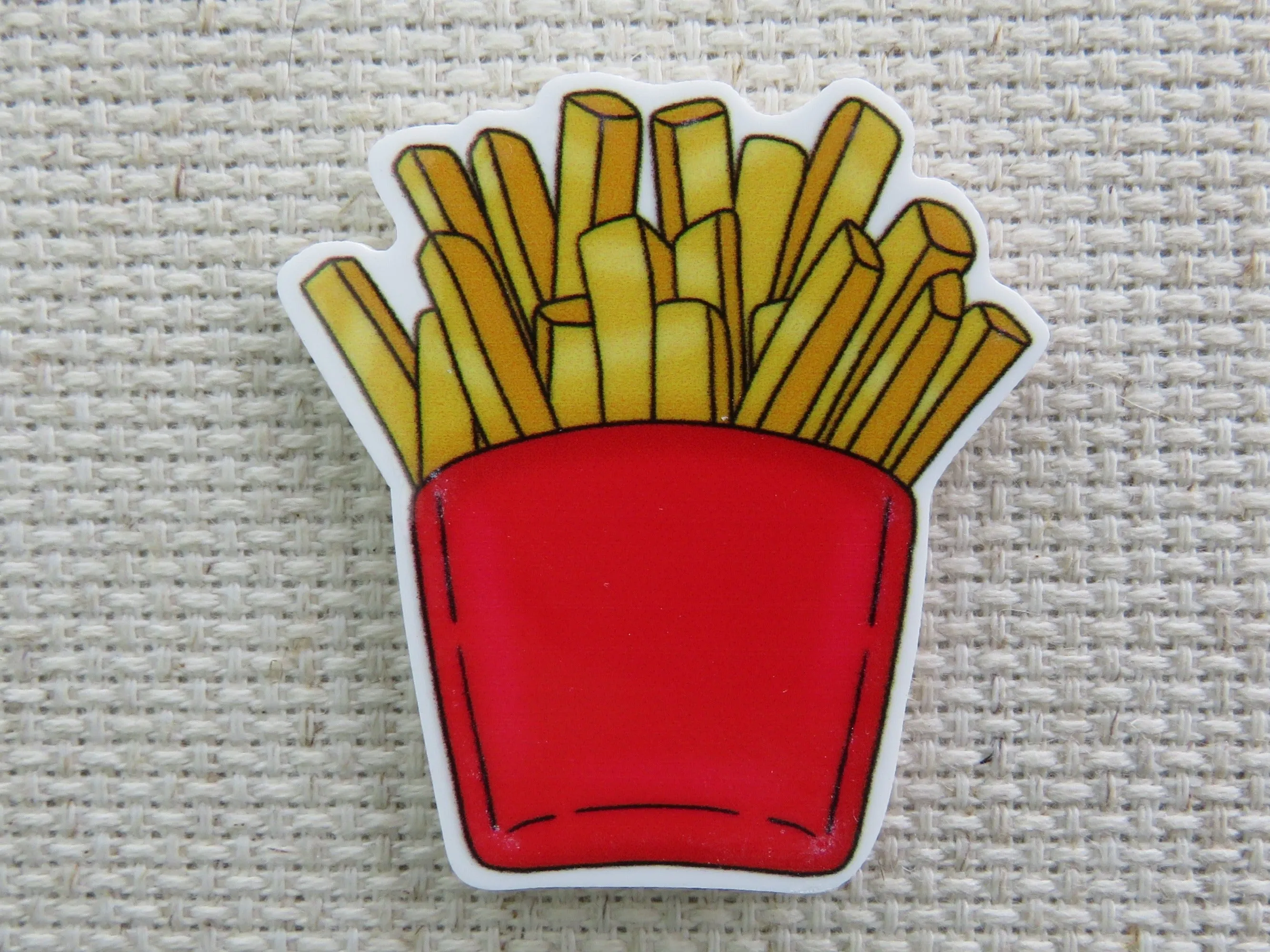 French Fries Needle Minder, Cover Minder, Magnet LAST ONE!