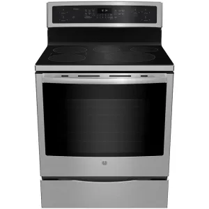 GE Profile Cuisinière amovible à induction de 30 po avec convection véritable PCHB920YMFS