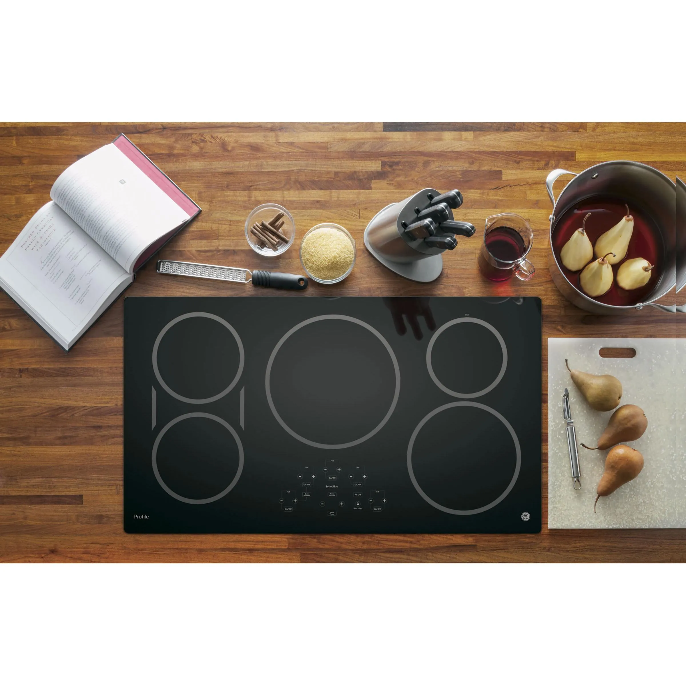 GE Profile Table de cuisson encastrée électrique de 36 po PHP9036DJBB