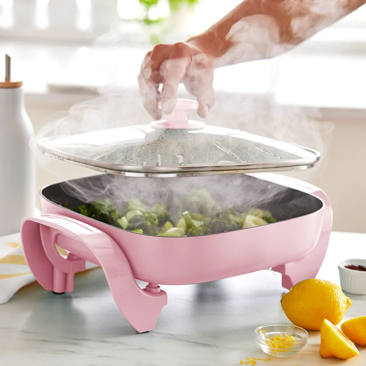 GreenLife Electric Skillet | Pink