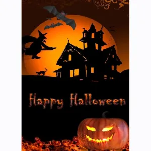 Halloween Pumpkin - 5D DIY Round Drill Diamond Painting (Canvas 30x40cm/11.81x15.71in )